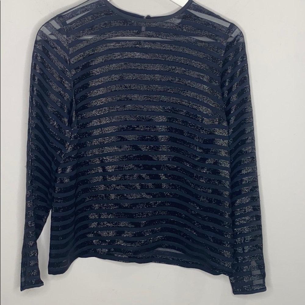 MaxMara Black Long Sleeve Top size small